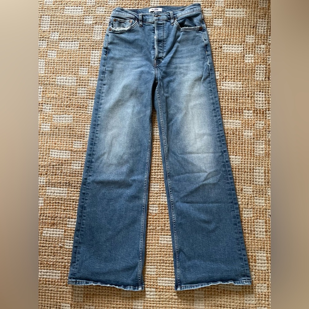 Re/Done 70s Ultra High Rise Wide Leg